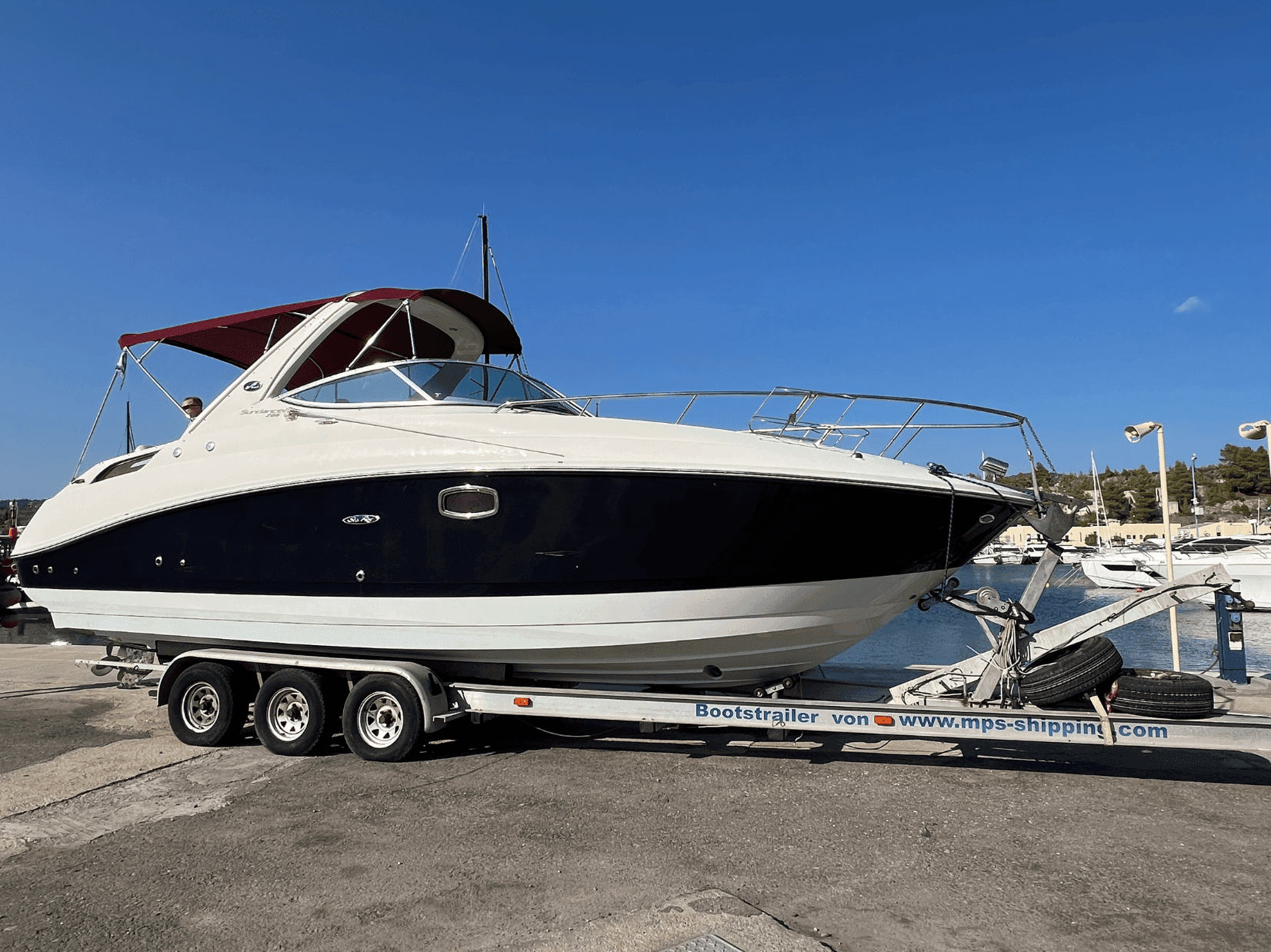 Sea Ray 285 Sundancer TOP +Trailer