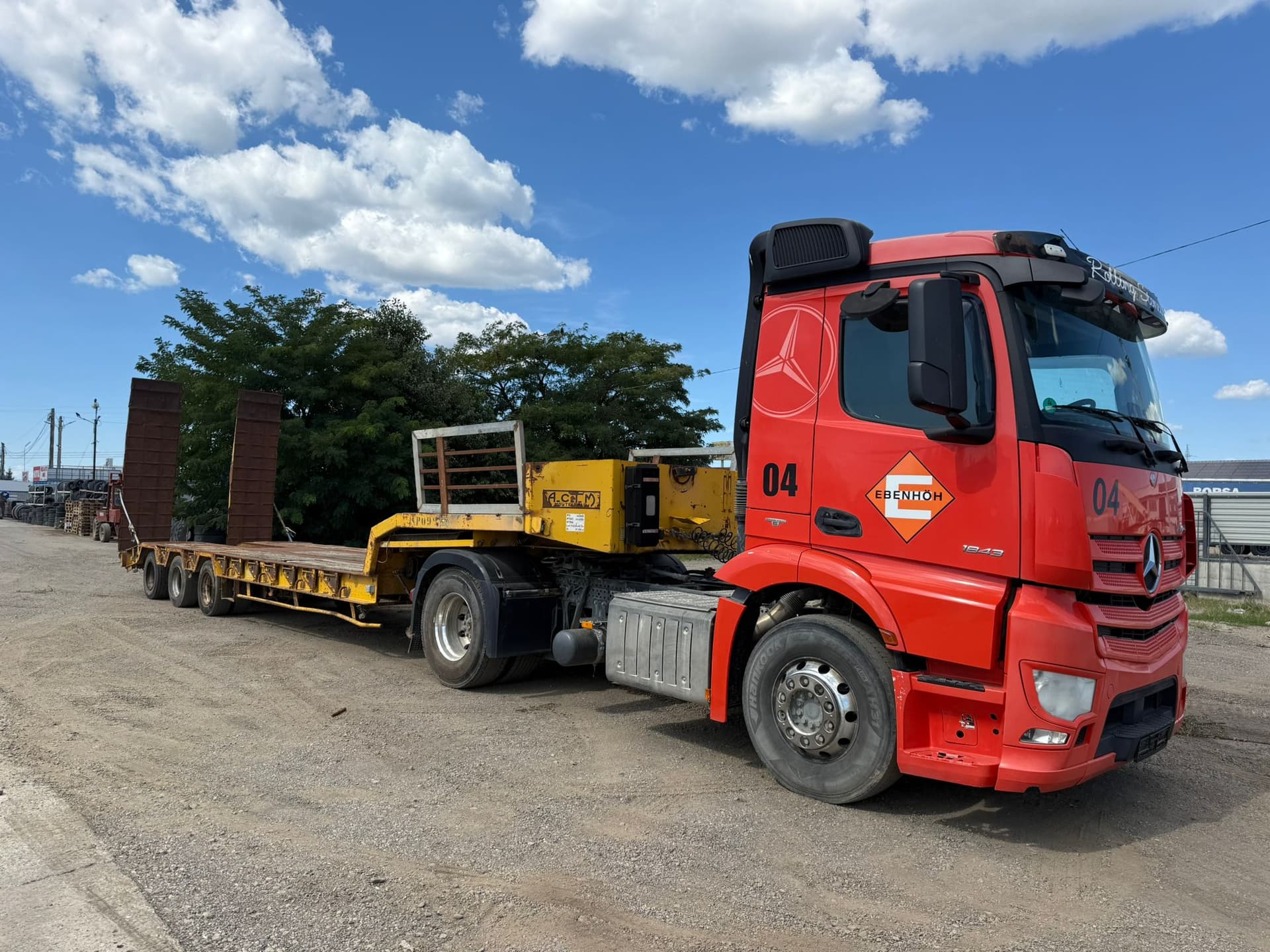 Mercedes-Benz Actros and Trailer ACTM Assembly