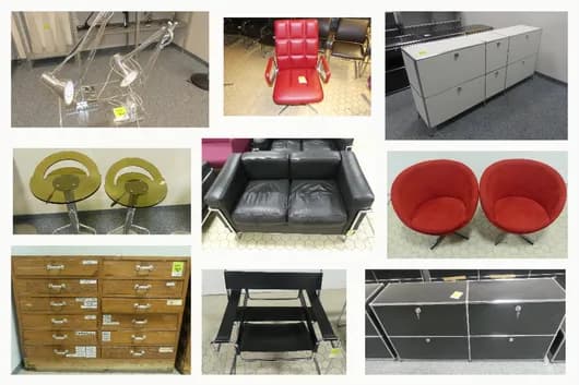 Hochwertige Designklassiker und Loungemöbel sowie Büroausstattung