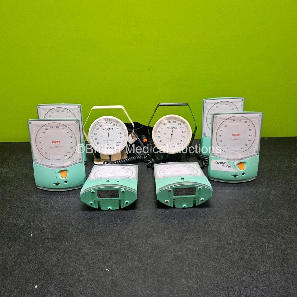 6 x Accoson Sphygmomanometers