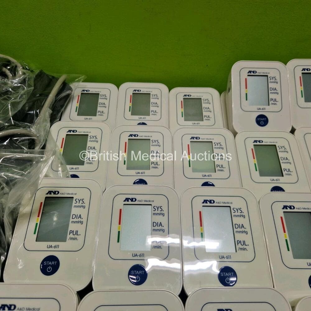Job Including Approx 50 x AND Medical Digital Blood Pressure Monitors with Approx 50 x AND Medical BP Cuffs *Stock Photo* - image 2