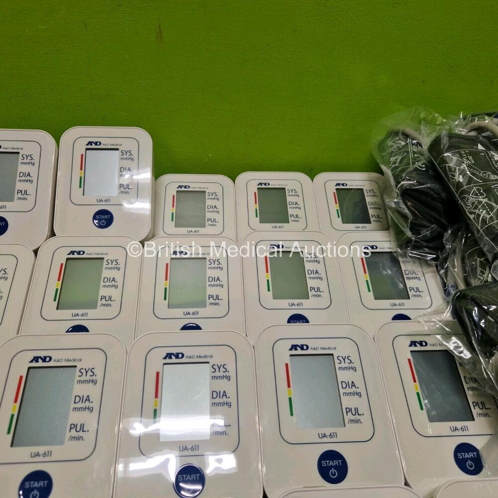 Job Including Approx 50 x AND Medical Digital Blood Pressure Monitors with Approx 50 x AND Medical BP Cuffs *Stock Photo* - image 3