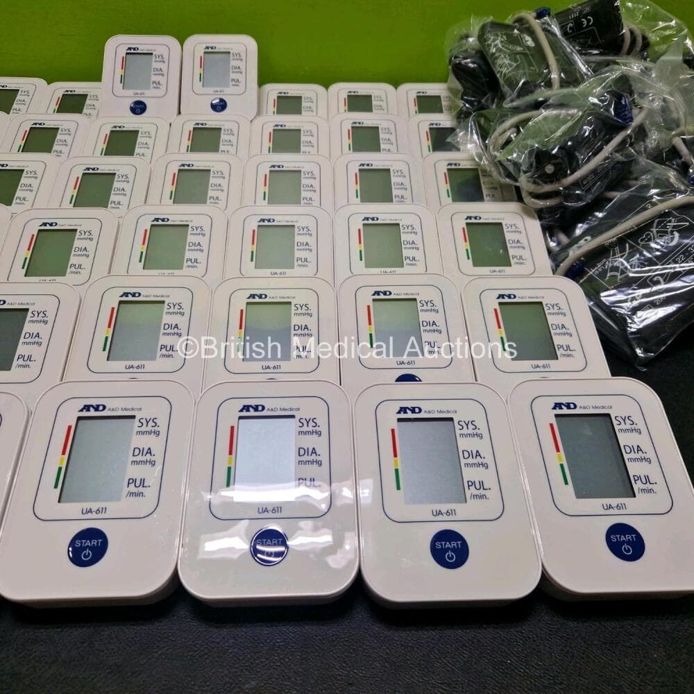 Job Including Approx 50 x AND Medical Digital Blood Pressure Monitors with Approx 50 x AND Medical BP Cuffs *Stock Photo* - image 4