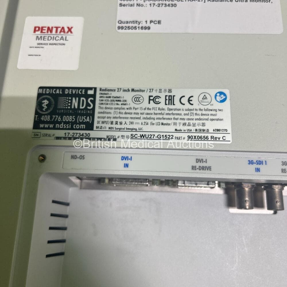 Pentax Radiance HD Ultra Monitor (Powers up With Stock Power Supply Not Included) - image 5