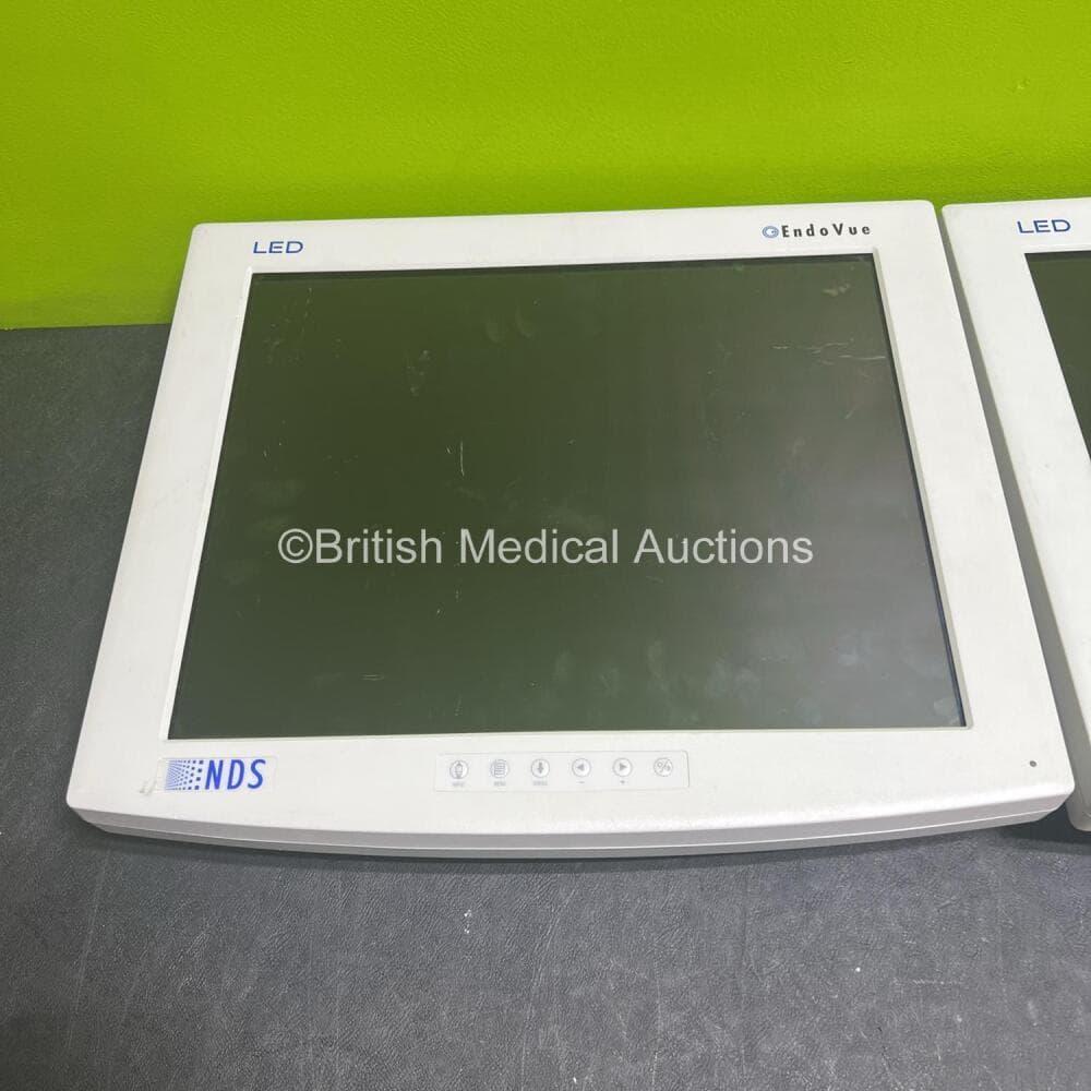 2 x NDS LED Endovue Monitors *Untested no Power Supply* - image 2