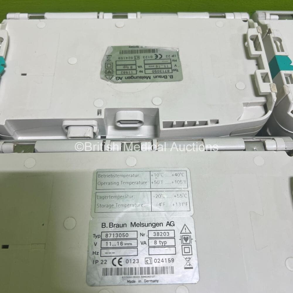 7 x B.Braun Infusomat Space Infusion Pumps Including 6 x NiMH Batteries (Powers up) **RI** - image 4