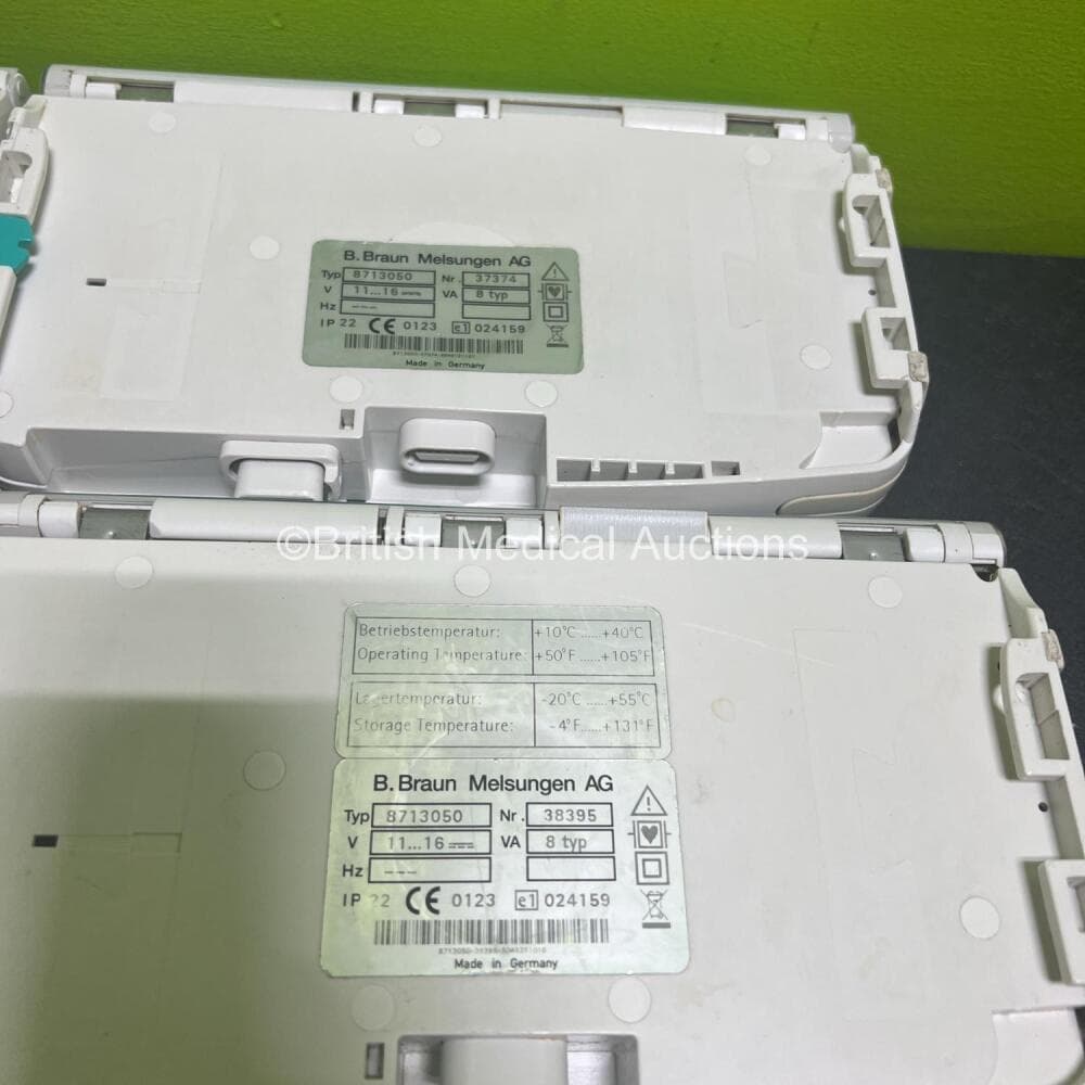 7 x B.Braun Infusomat Space Infusion Pumps Including 6 x NiMH Batteries (Powers up) **RI** - image 5