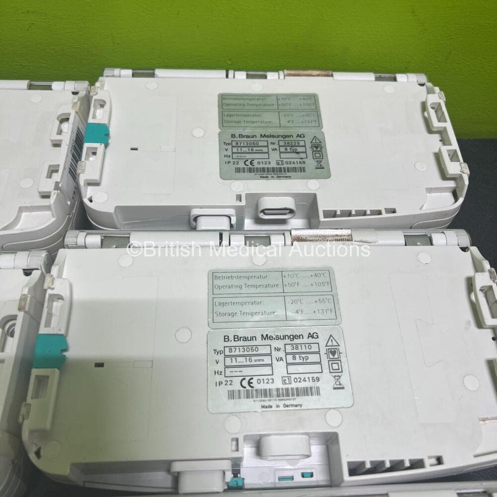 7 x B.Braun Infusomat Space Infusion Pumps Including 6 x NiMH Batteries (Powers up) **RI** - image 5