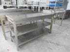Stól with 2 pŗl Stalgast 1500x600x850 - Machines and appliances - Food and bakery equipment - EFL auctions