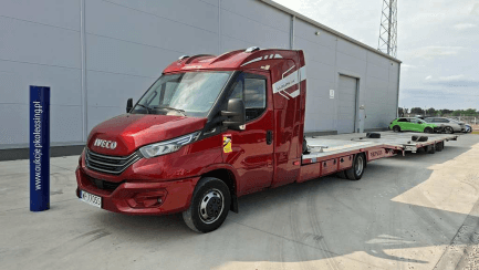 Iveco DAILY HI-MATIC + NPS trailer L2035 3.49t