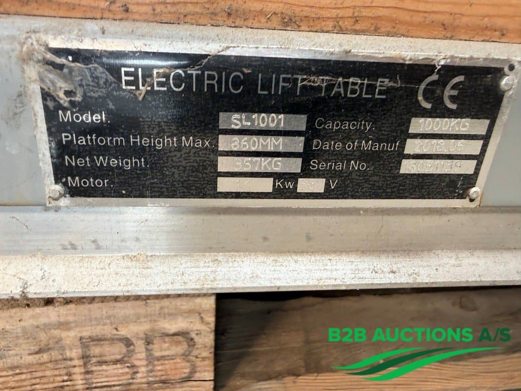 SILVERSTONE SL 1001 Electric Lift Table - image 5