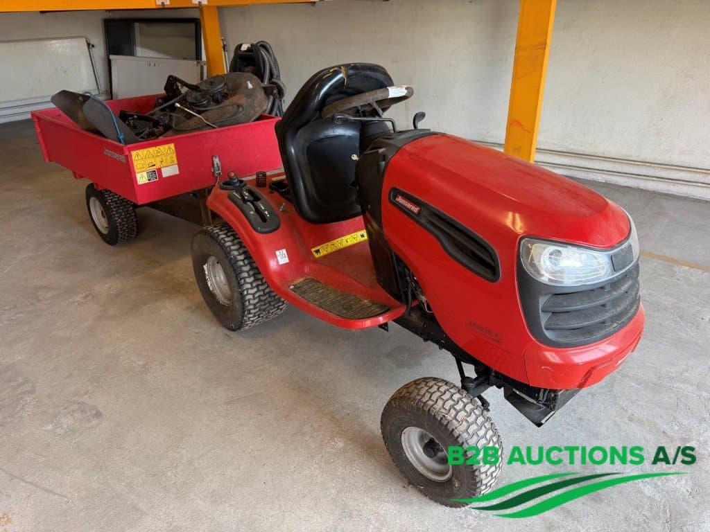 JONSERED LT 2218 A havetraktor samt JONSERED trailer - image 2