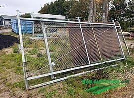 Steel gates 2 pcs.
