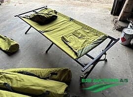 23 pcs. field bed, foldable, 210x80x50 cm, w/bag