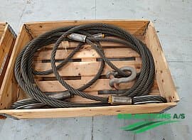 Wireforfang, 2 branched and mixed pallet with drawstrings / wire