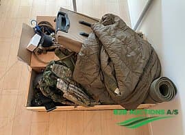 2 pallets of military equipment