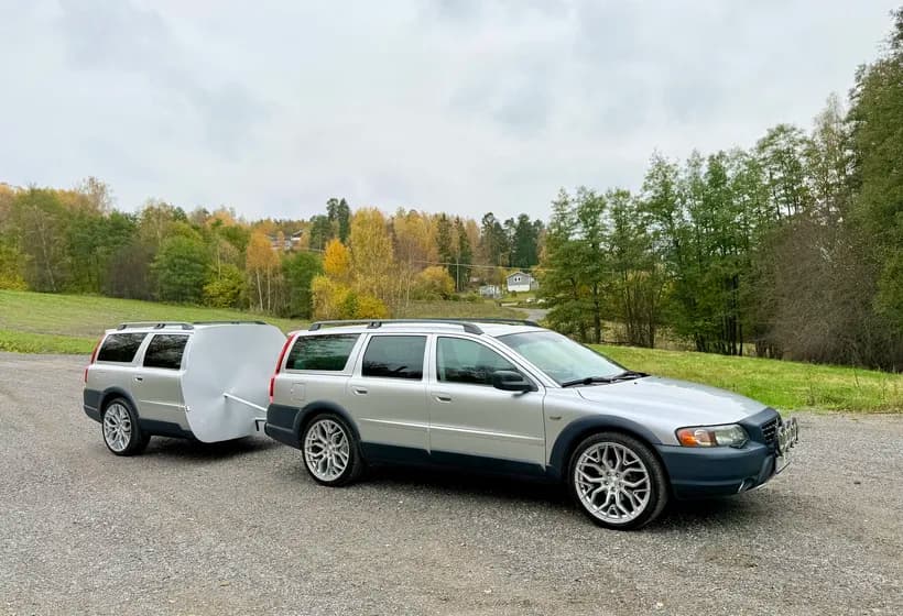 2003 Volvo XC70 med ekipage