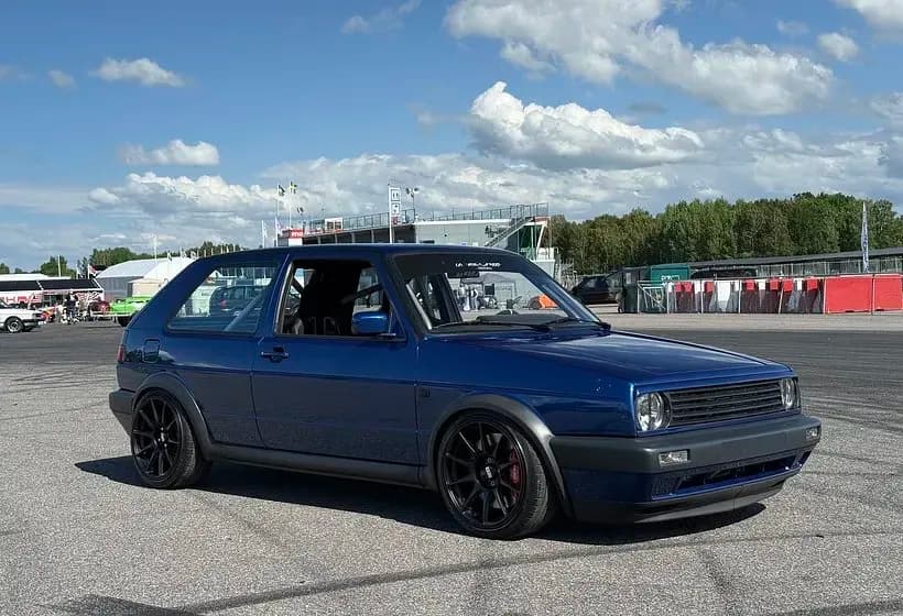 1988 Golf Mk2 Memphis, ombyggd