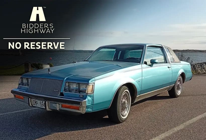 1987 Buick Regal Limited – NO RESERVE
