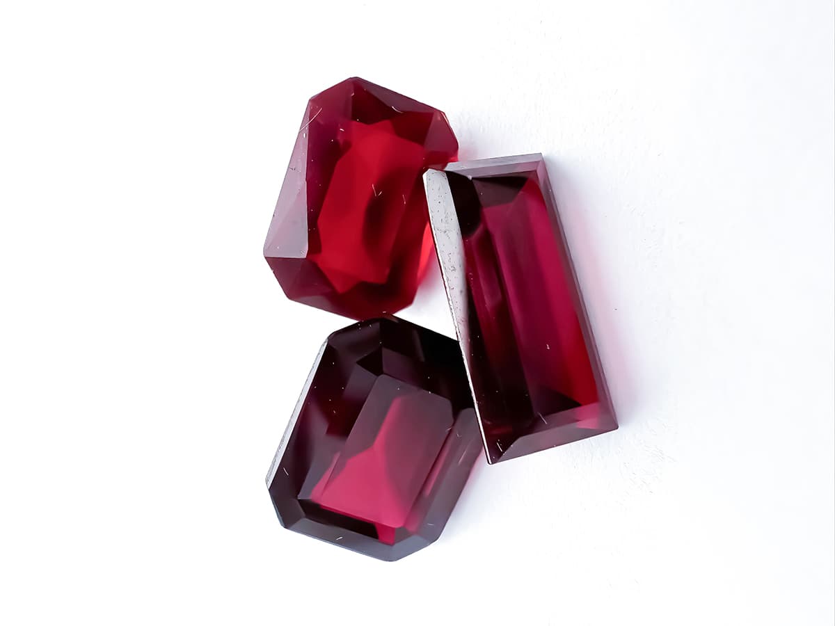 Granat+Konvolut+9,24+ct.