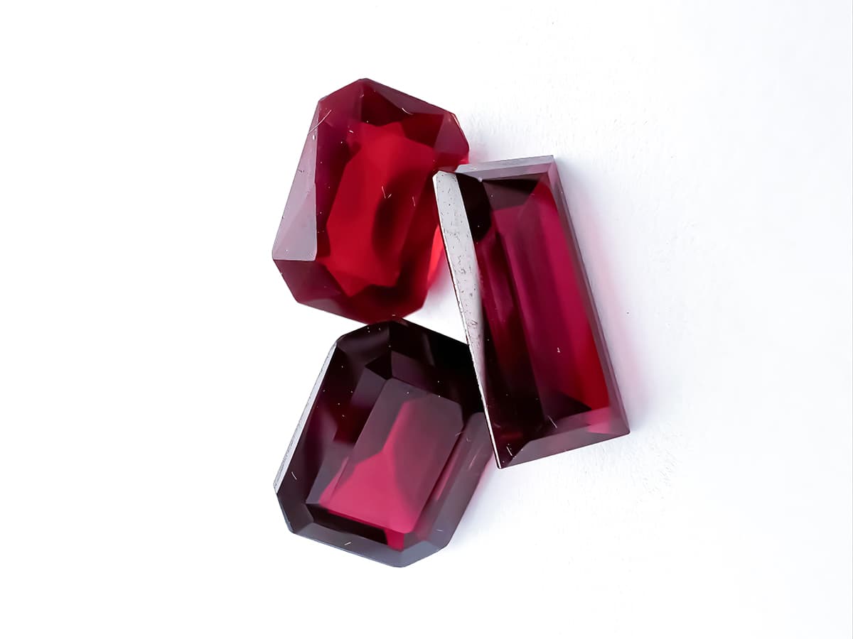 Granat+Konvolut+9,24+ct. - image 2