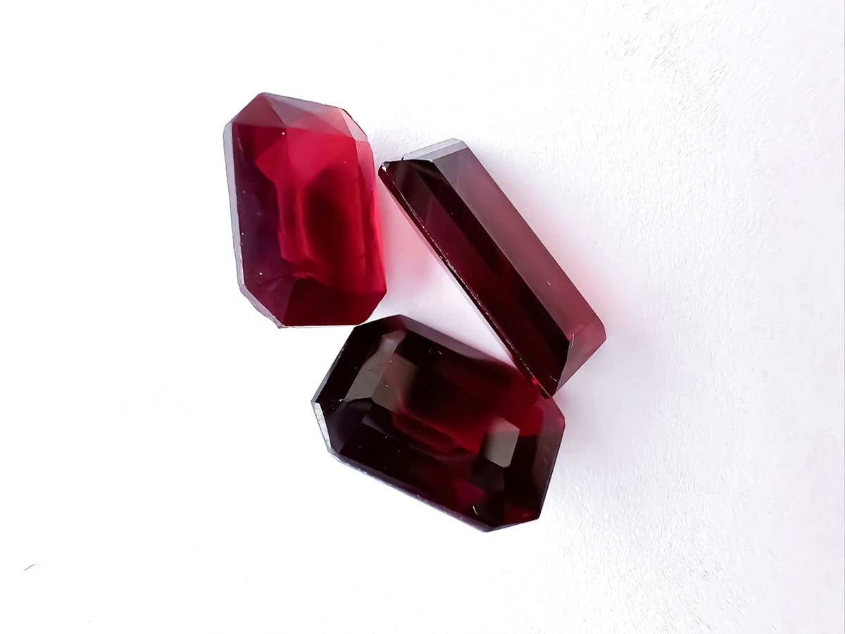 Granat+Konvolut+9,24+ct. - image 3
