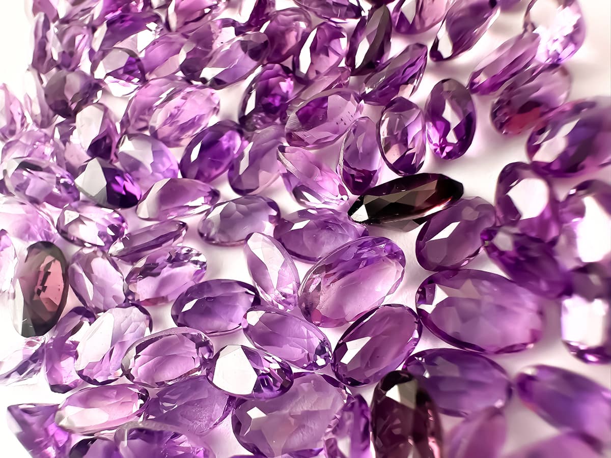 Amethyst+Konvolut+25,26+ct. - image 2
