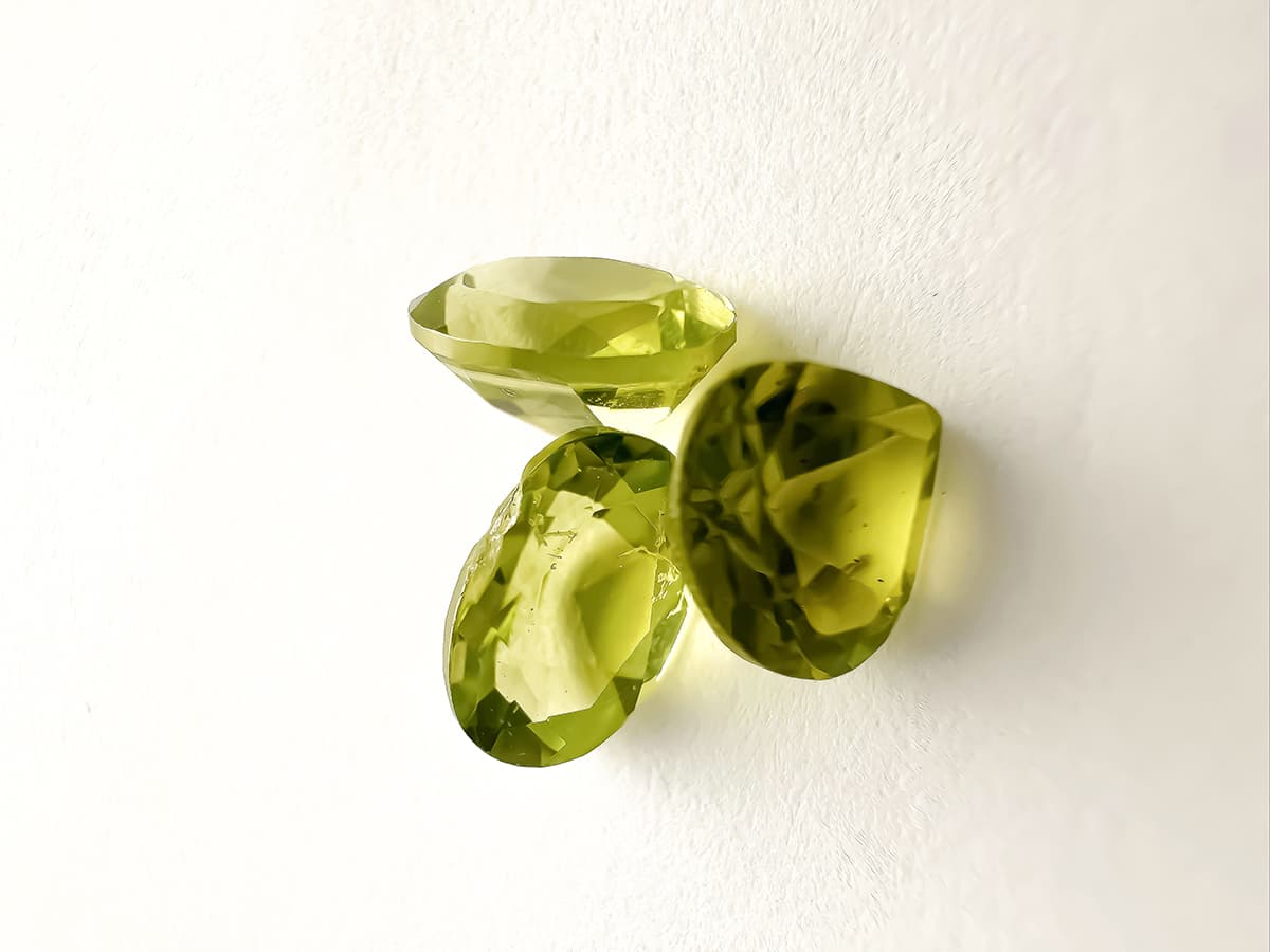 Peridot+Konvolut+2,70+ct.