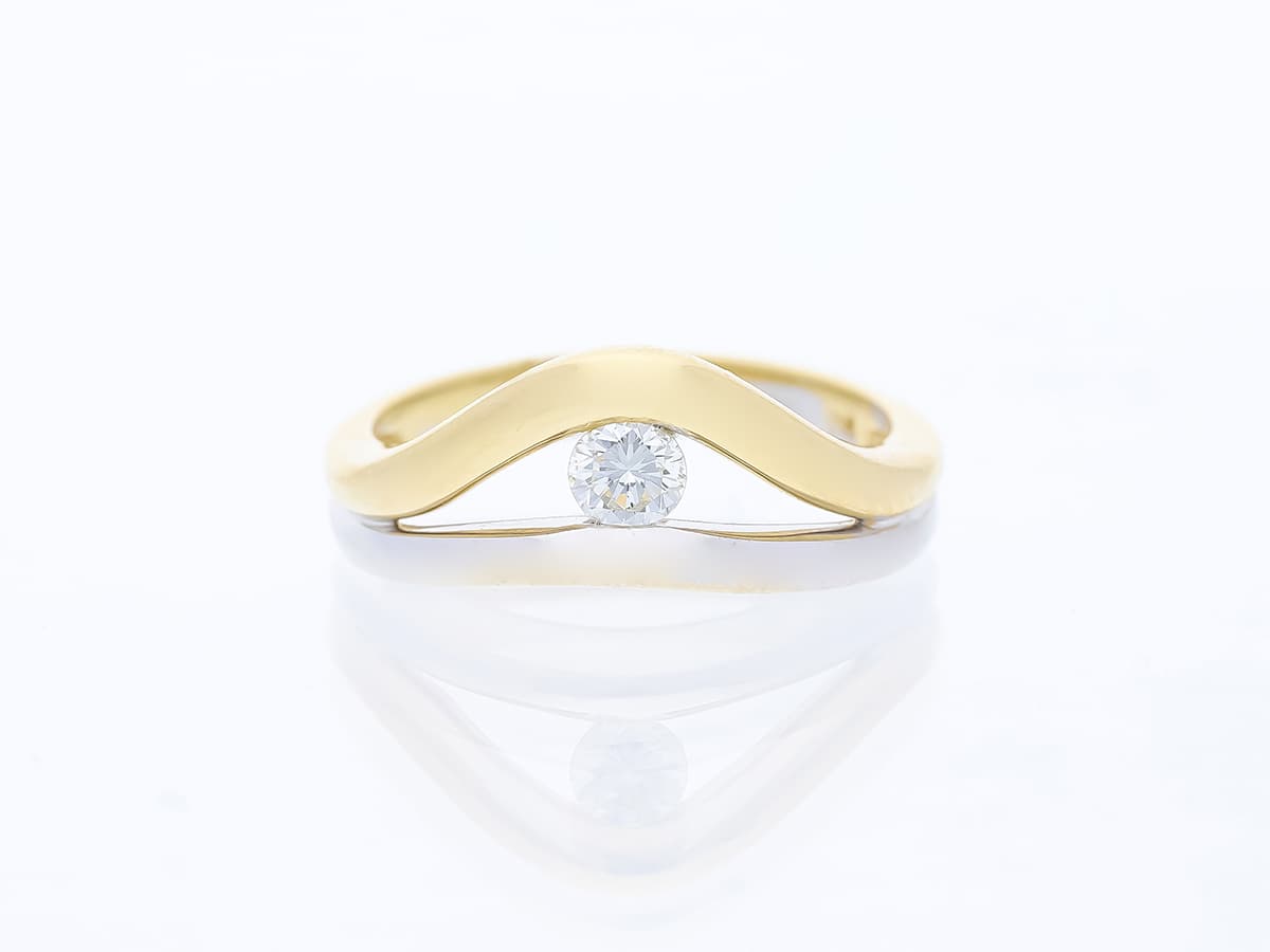 Ring+0,23+ct.+Diamant+585+Gold+14+Karat