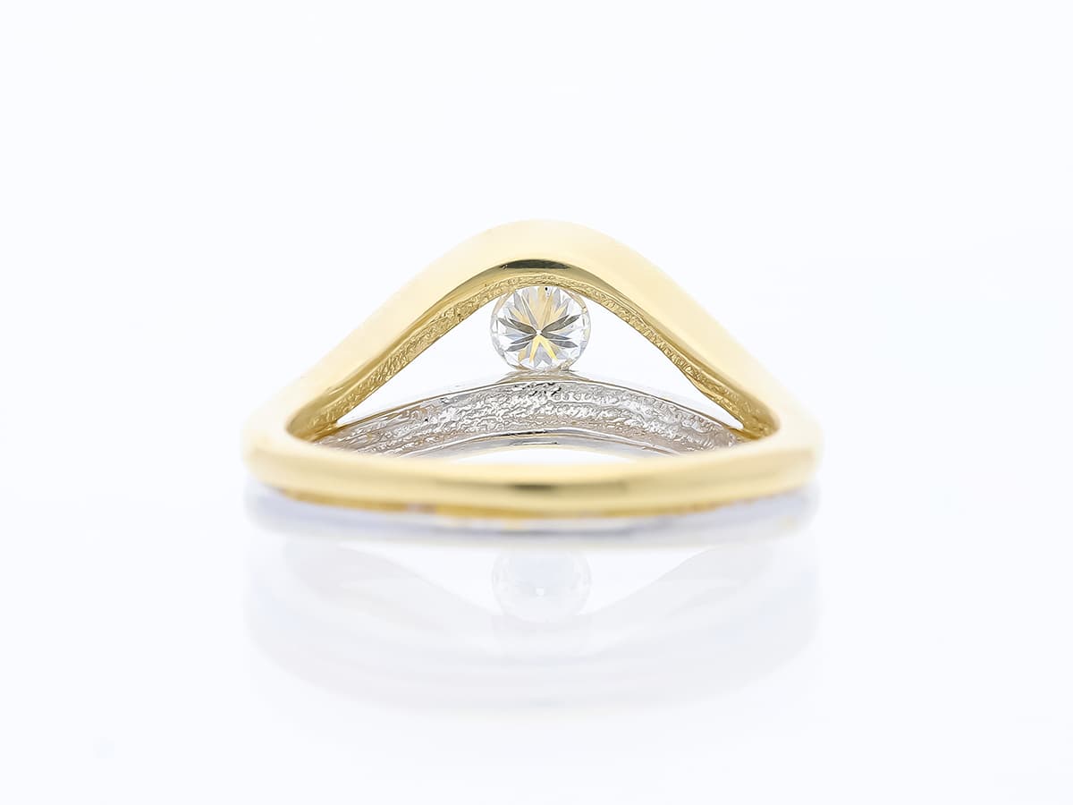 Ring+0,23+ct.+Diamant+585+Gold+14+Karat - image 4