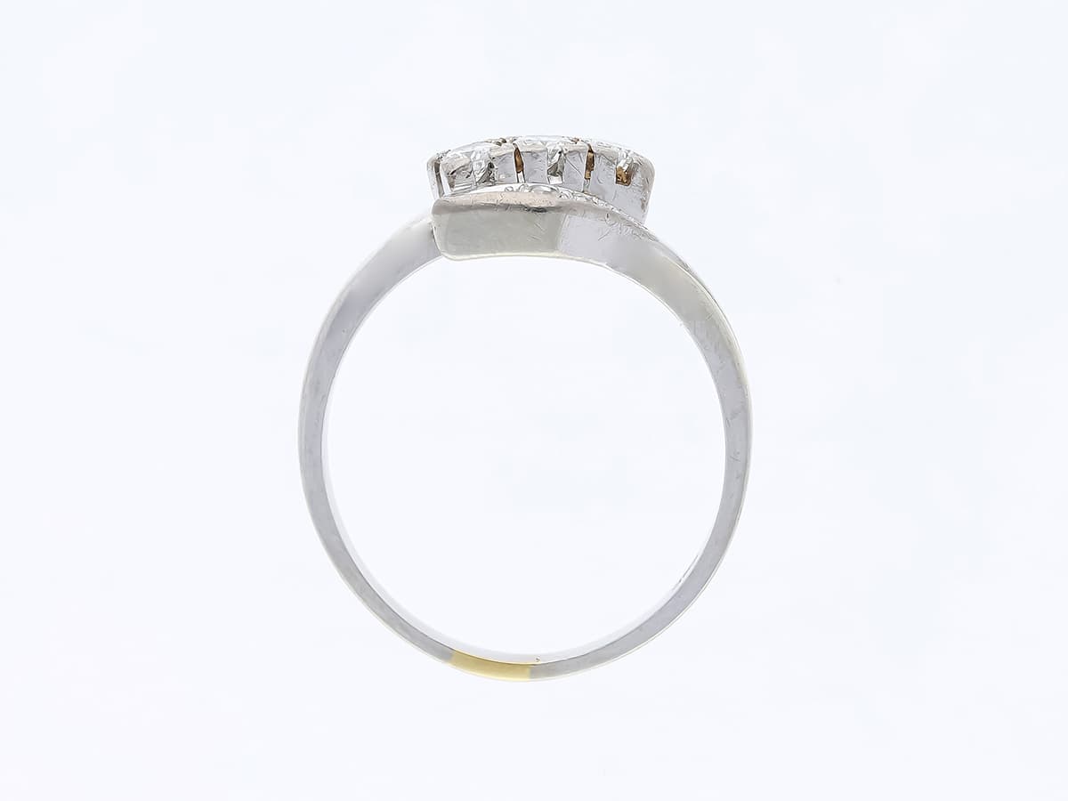 Ring+0,50+ct.+Diamanten+585+Weißgold+14+Karat - image 5