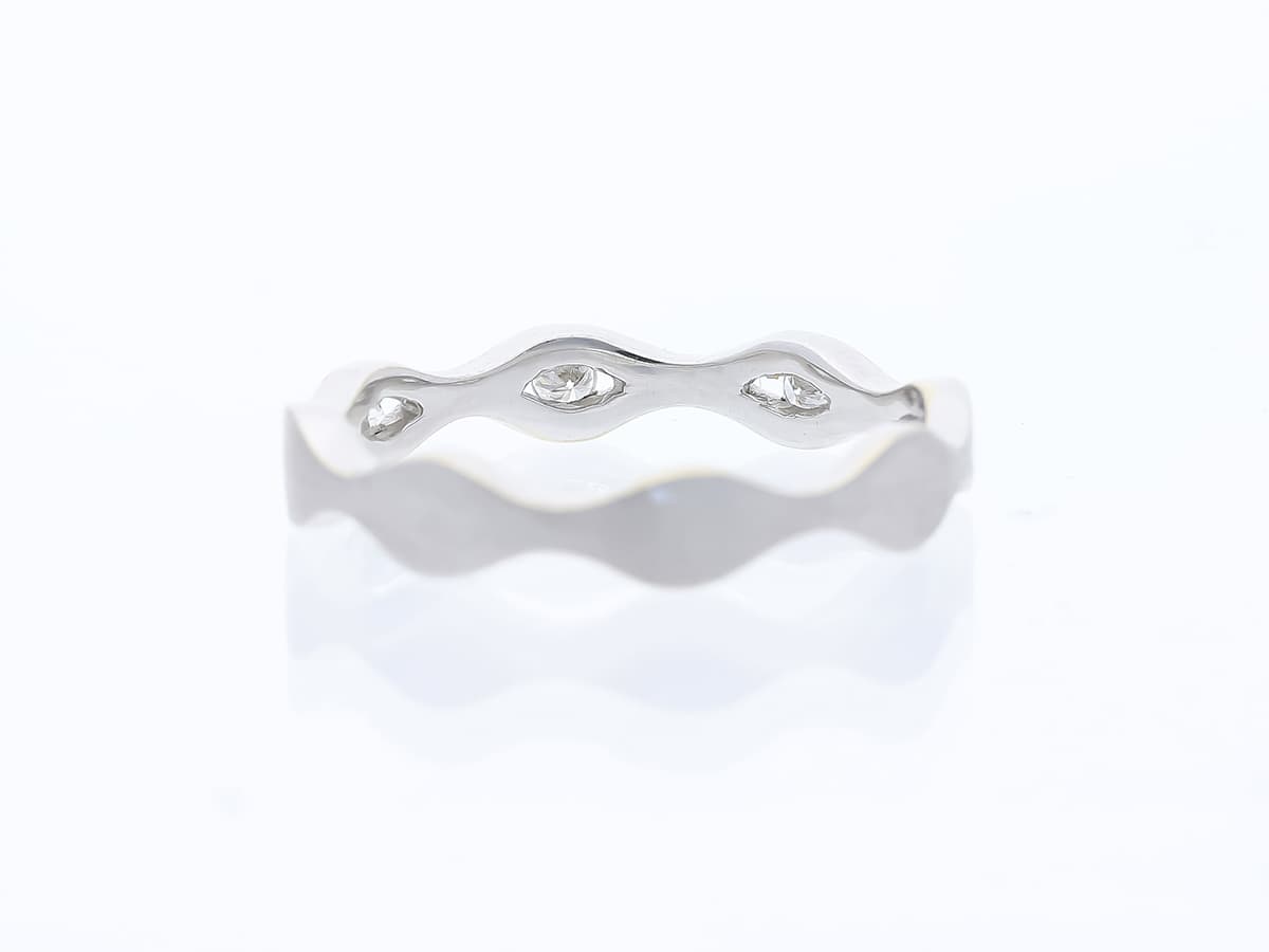 Ring+Diamanten+585+Weißgold+14+Karat - image 4