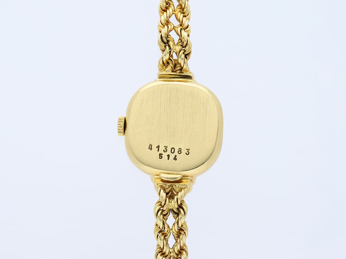 Chopard+Damen+Uhr+Diamanten+750+Gelbgold+18+Karat+Chopard+Zertifikat+&+Box - image 5