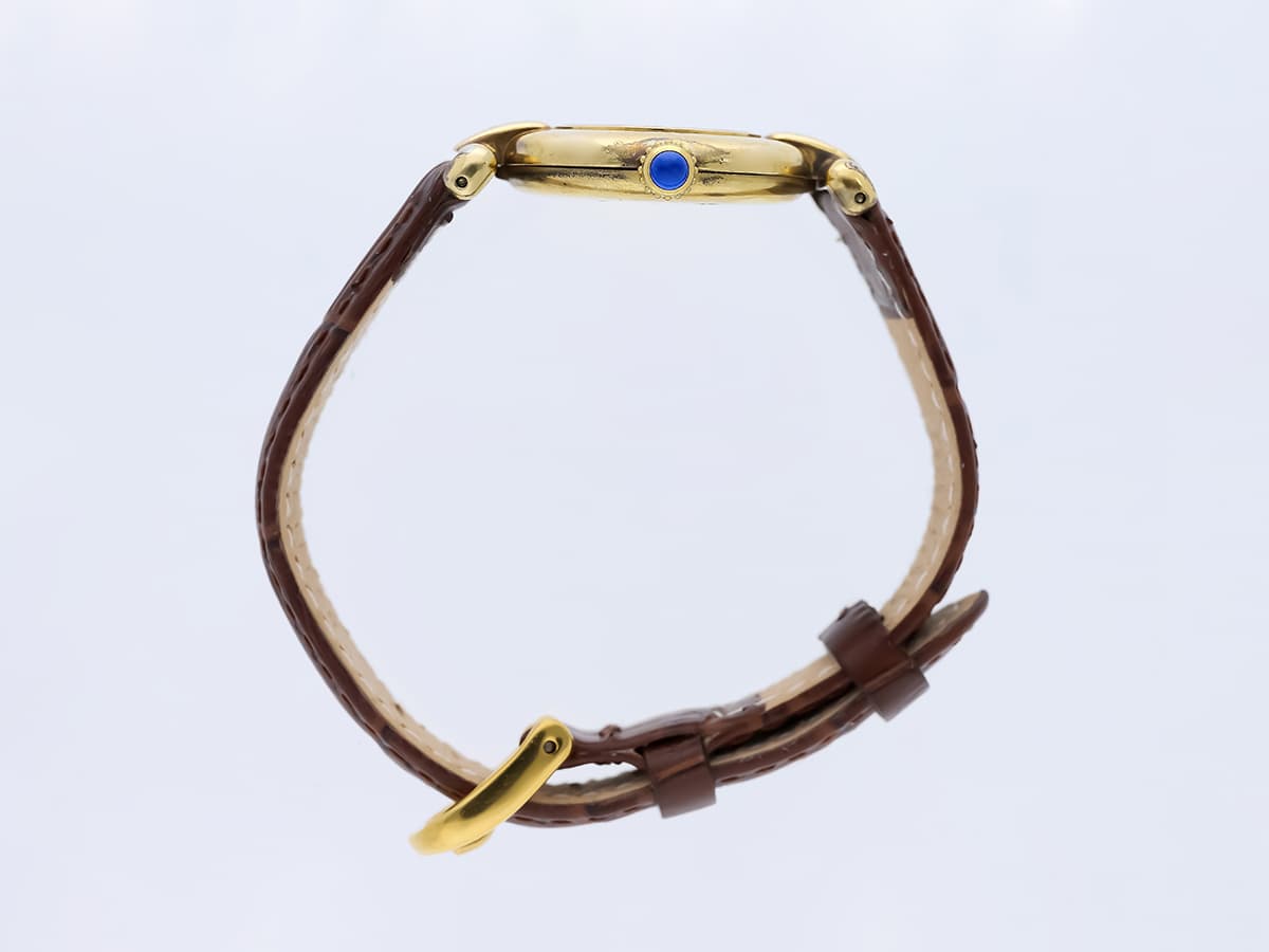 Cartier+Armbanduhr+925+Silber,+vergoldet - image 3