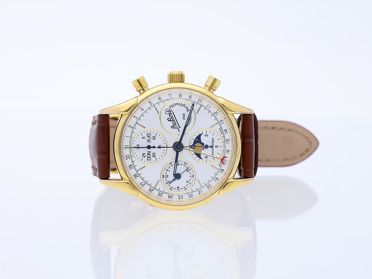 du+Bois+Herren+Armbanduhr+Edelstahl+mit+OVP+Zertifikate - image 2