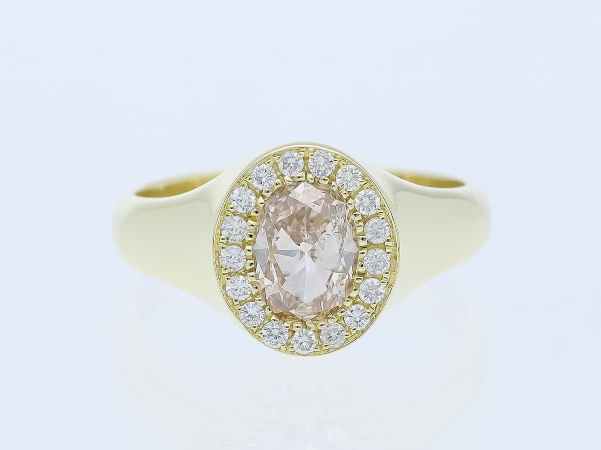 Ring+1,24+ct.+Diamanten+585+Gelbgold+14+Karat+Neu+GIA+Zertifikat