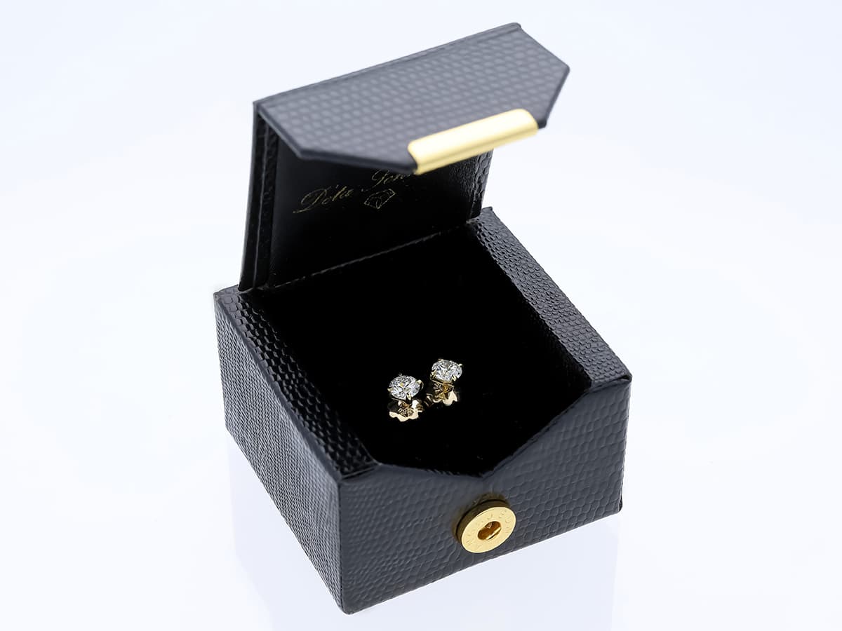 Ohrringe+Diamant+750+Gelbgold+18+Karat,+IGI+Zertifikat - image 4
