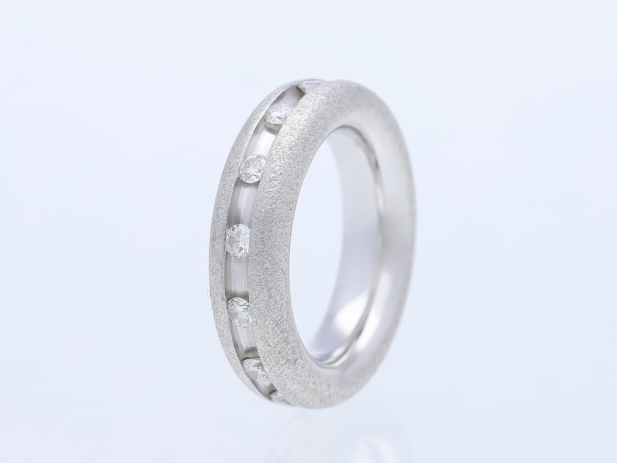 Carl+Bucherer+Ring+0,84+ct.+Diamanten+750+Weißgold+18+Karat - image 3