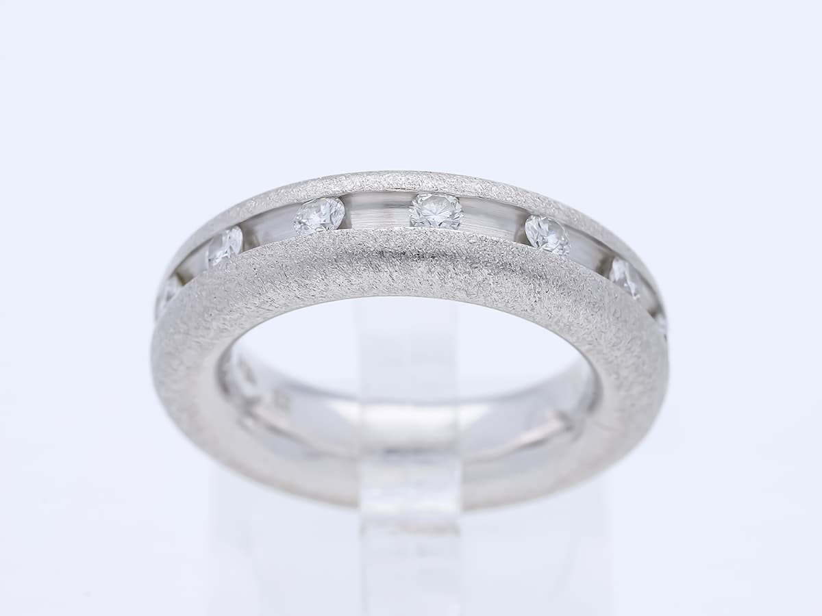 Carl+Bucherer+Ring+0,84+ct.+Diamanten+750+Weißgold+18+Karat - image 5