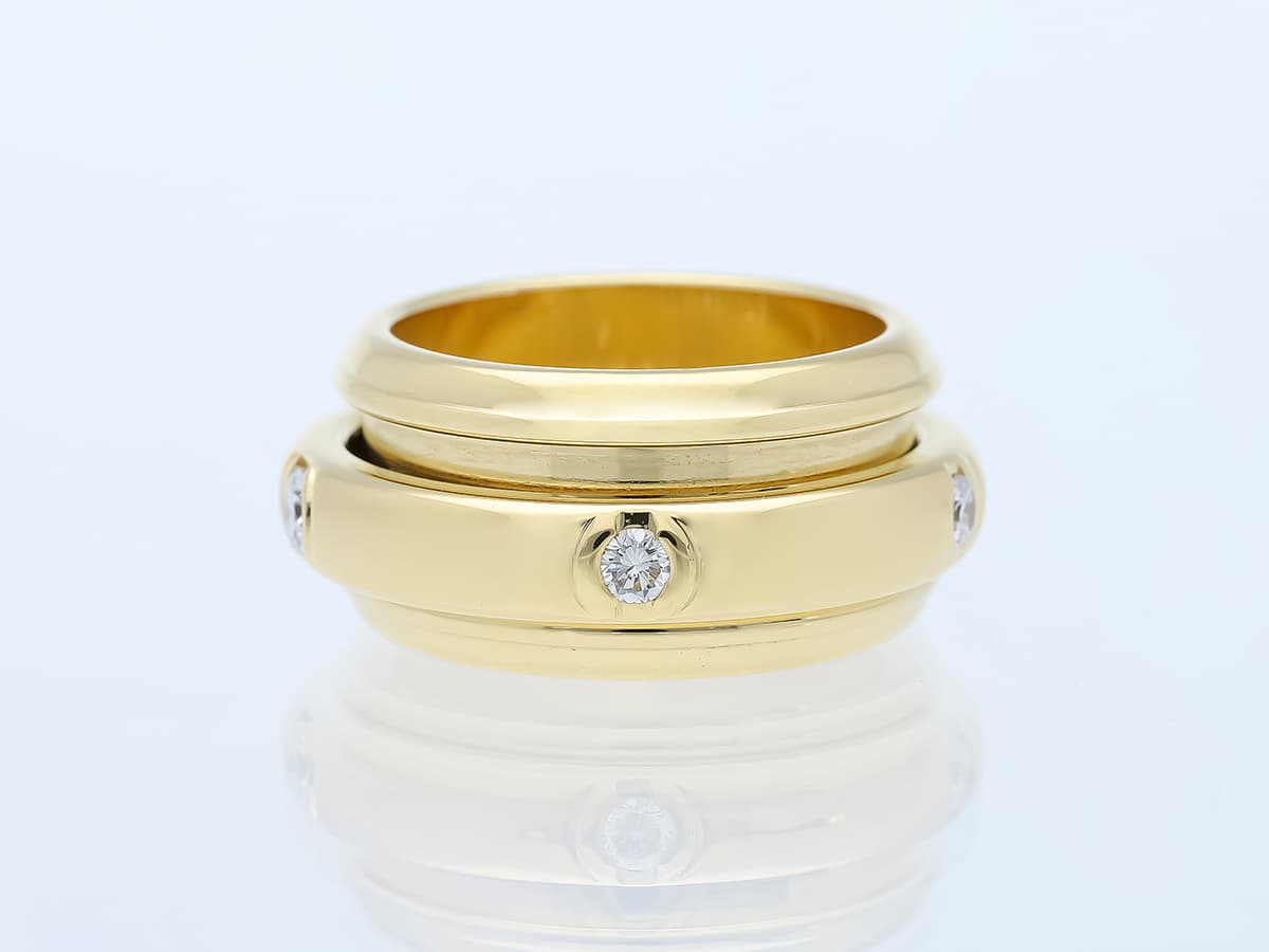 Piaget+Possession+Ring+0,50+ct.+Diamanten+750+Gelbgold+18+Karat