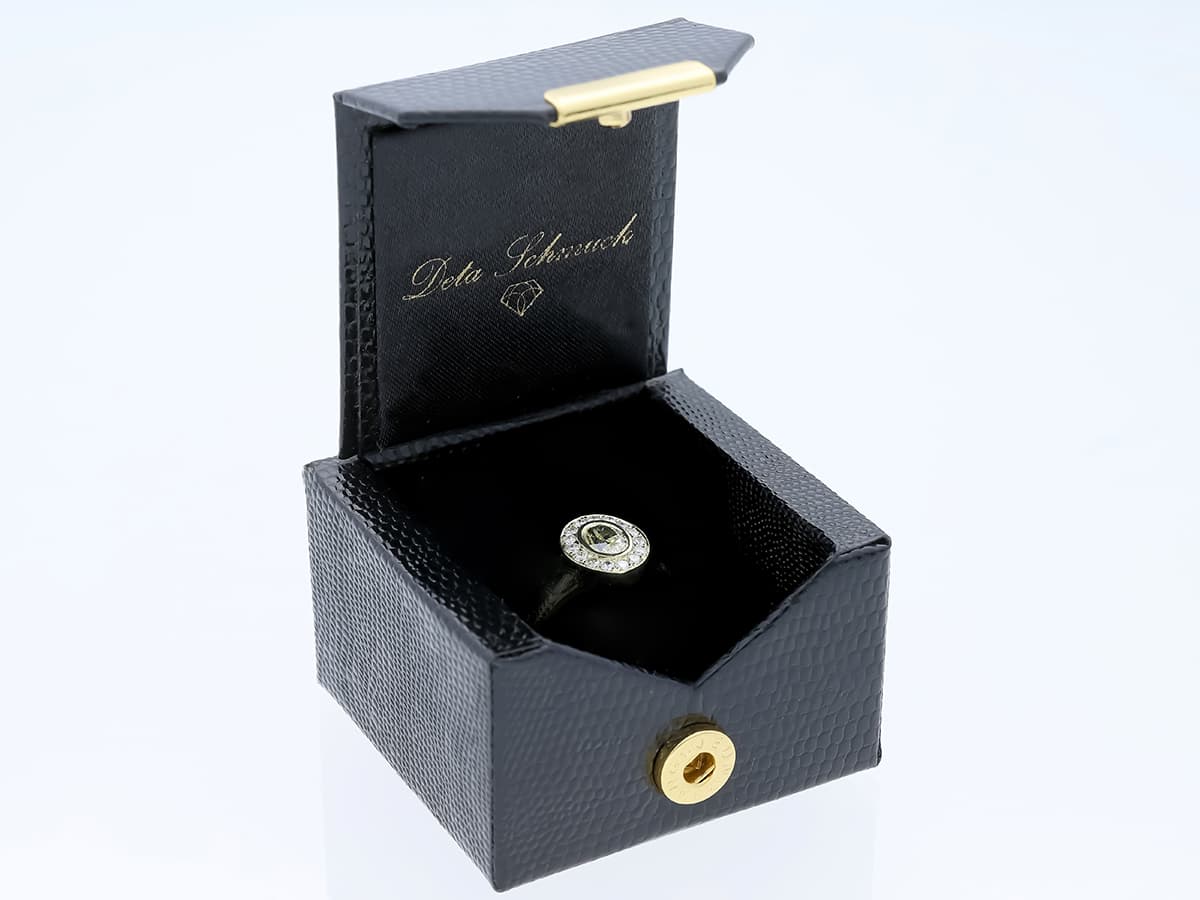 Ring+1,22+ct.+Diamant+585+Gelbgold+14+Karat+Neu+IGI+Zertifikat - image 4