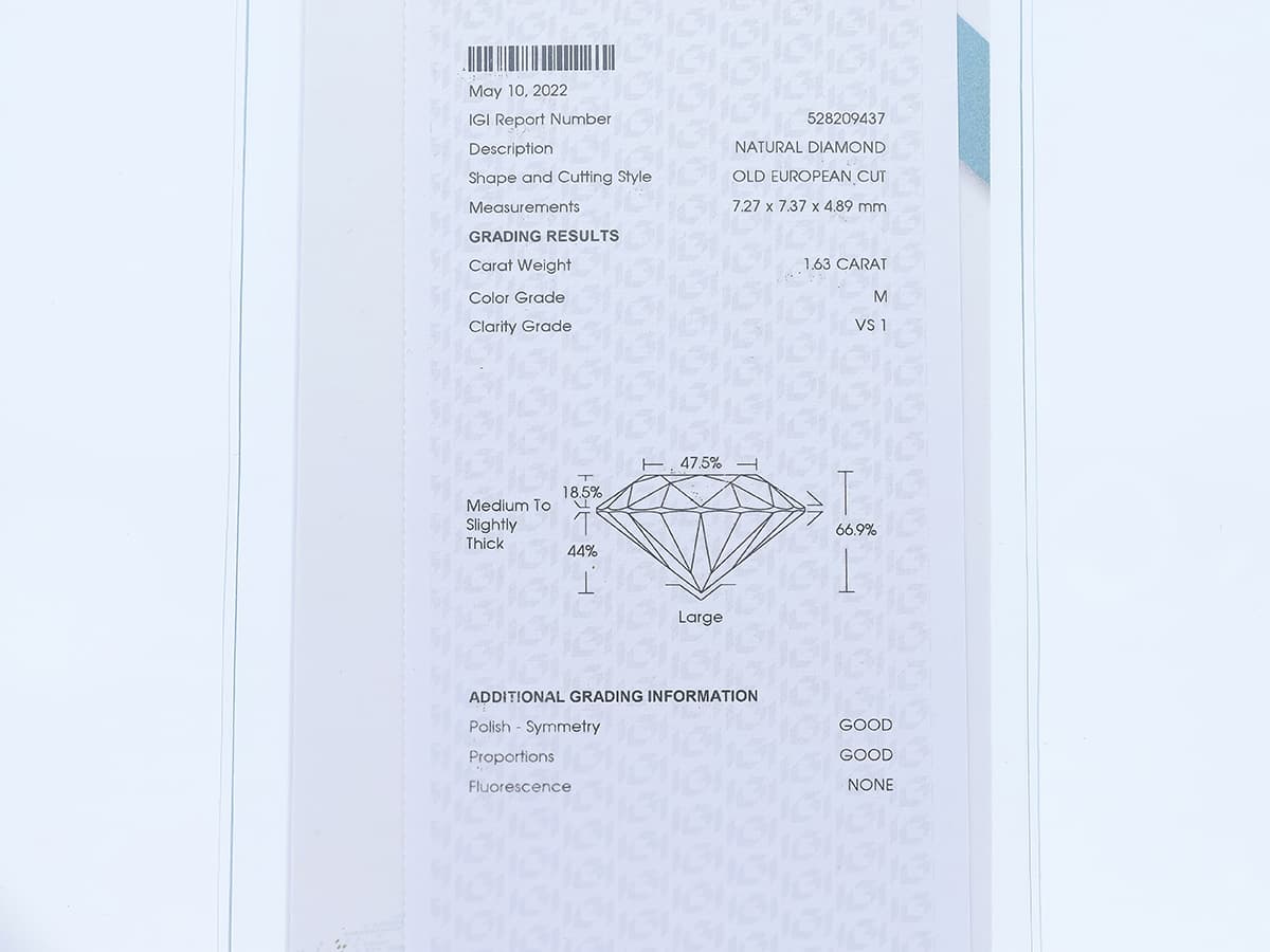 Ring+1,74+ct.+Diamant+750+Bicolor+18+Karat+Neu+IGI+Zertifikat - image 2
