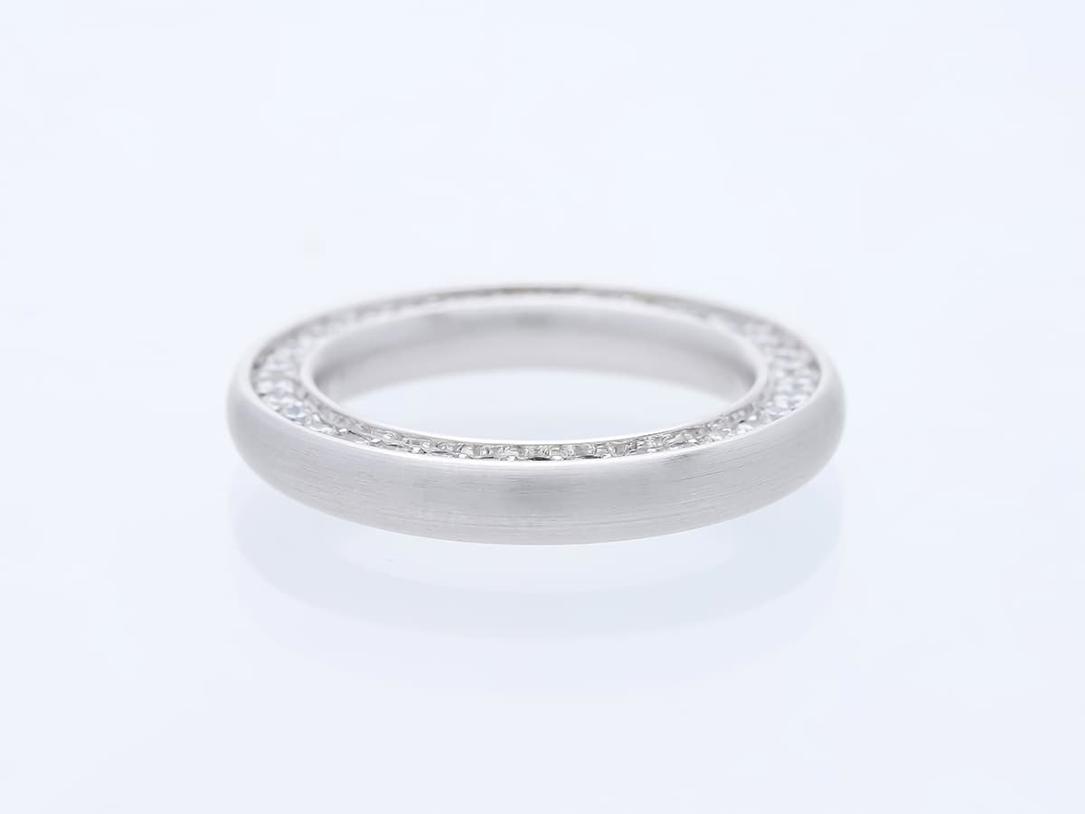 Schmuckwerk+Ring+1,00+ct.+Diamanten+750+Weißgold+18+Karat