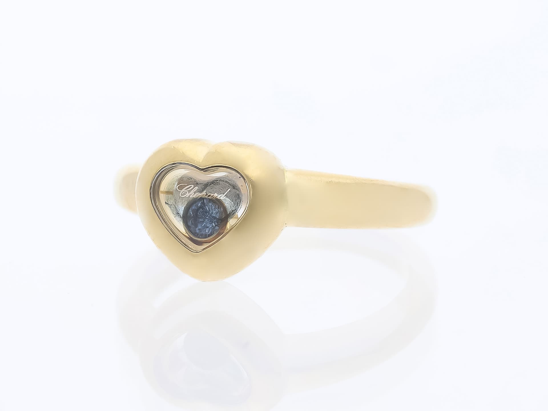 Chopard+"Happy+Diamonds"+Ring+mit+Diamant+in+750+Gelbgold+18+Karat - image 2
