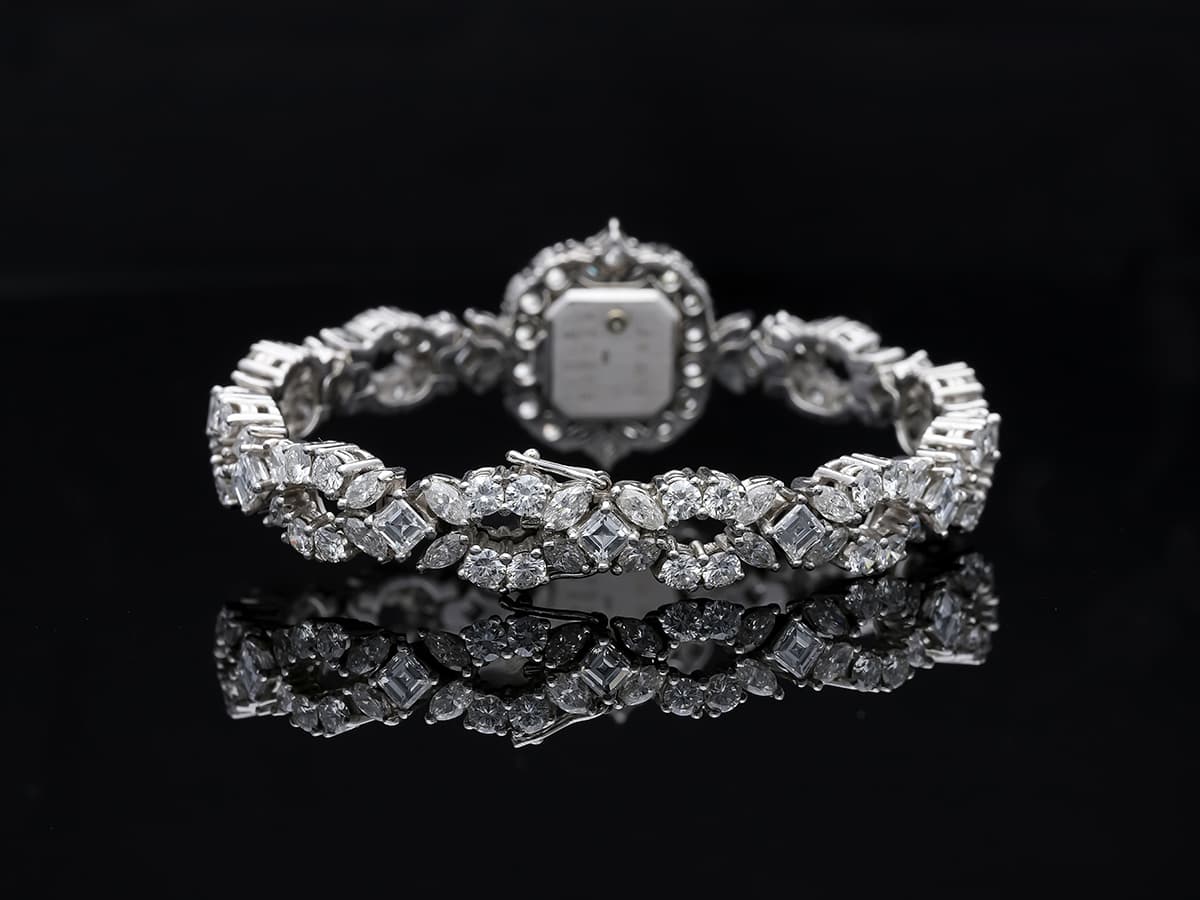 Chopard+Armbanduhr+15,30+ct.+Diamanten+750+Weißgold+Original+Zertifikat+und+Box - image 2