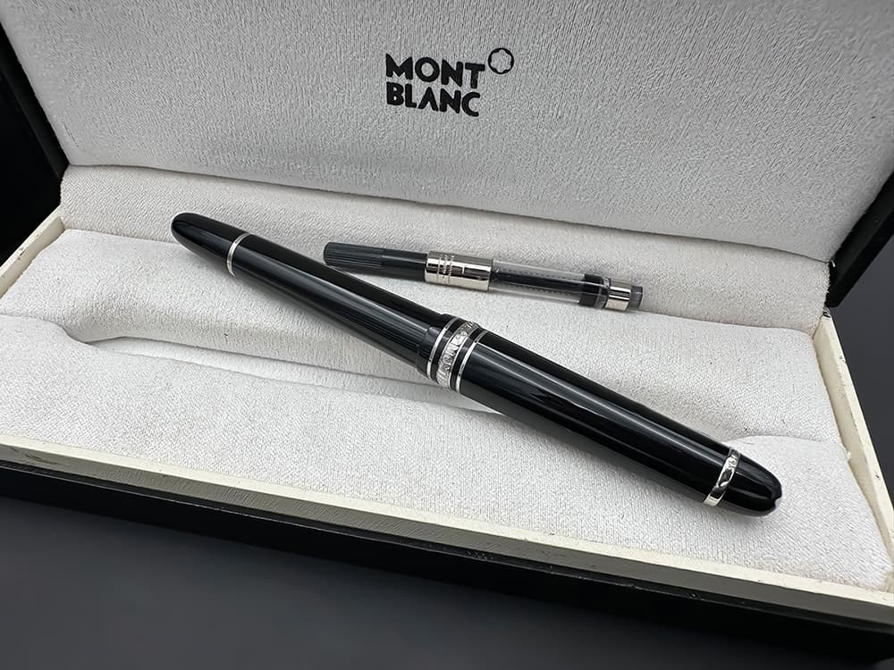 Montblanc+Füller+mit+Box,+750er+Weißgold - image 5