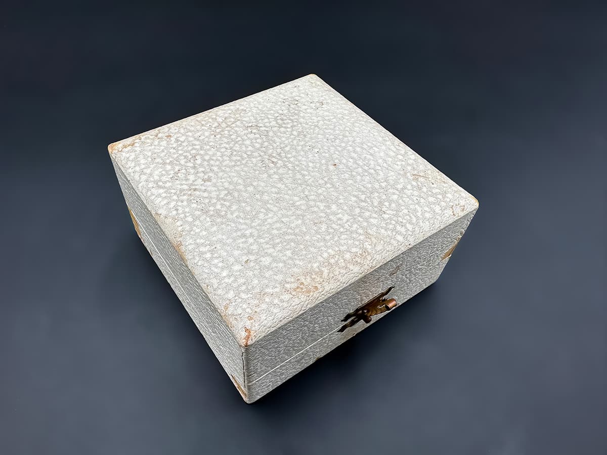 Cartier+Set:+4+Glaskristall+Salz-Pfefferdosen,+Sterling+Norway,+Original+Box - image 3