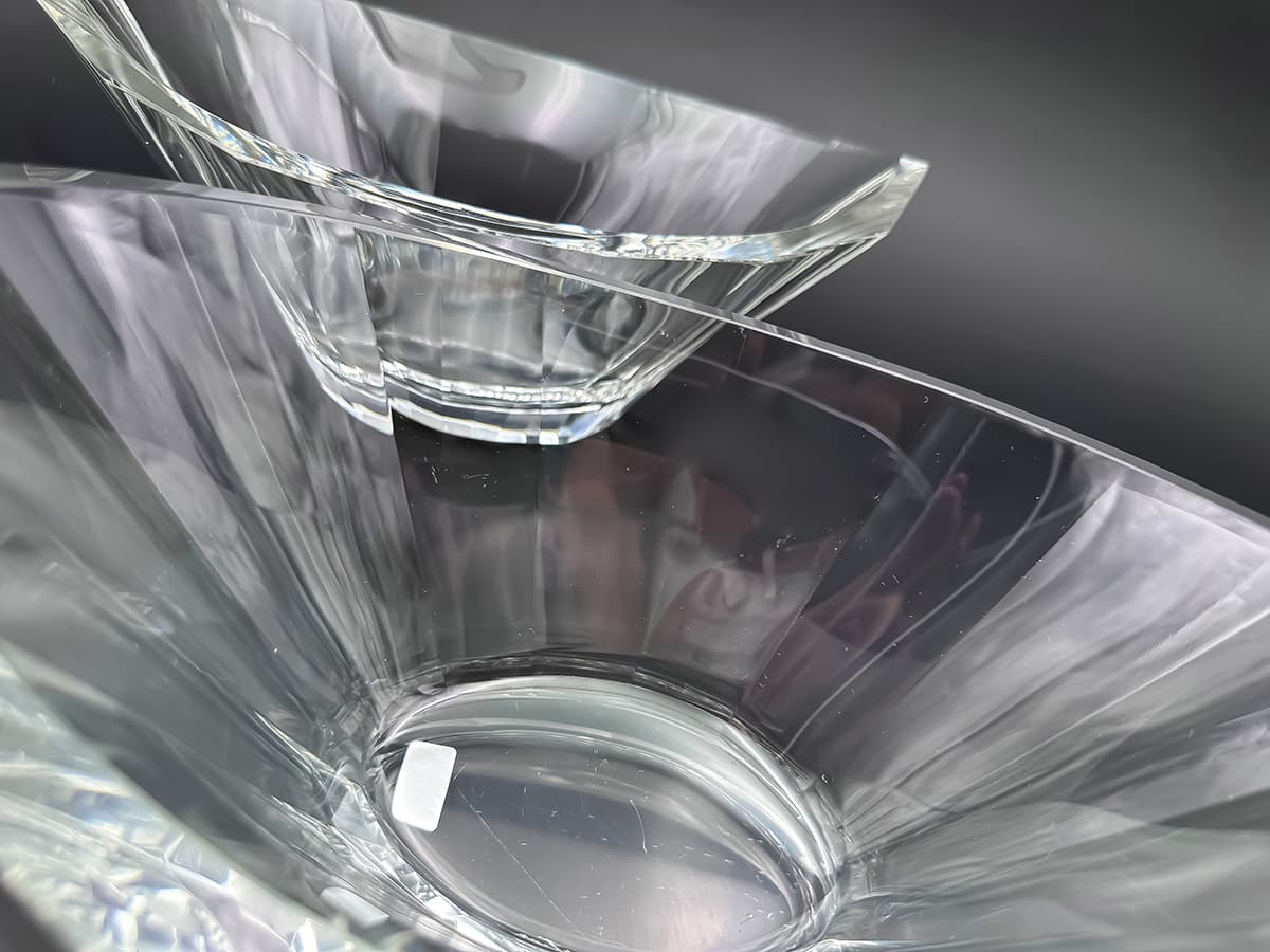 Cartier+2+Crystal+Obst+Gemüse+Schalen,+signiert - image 4