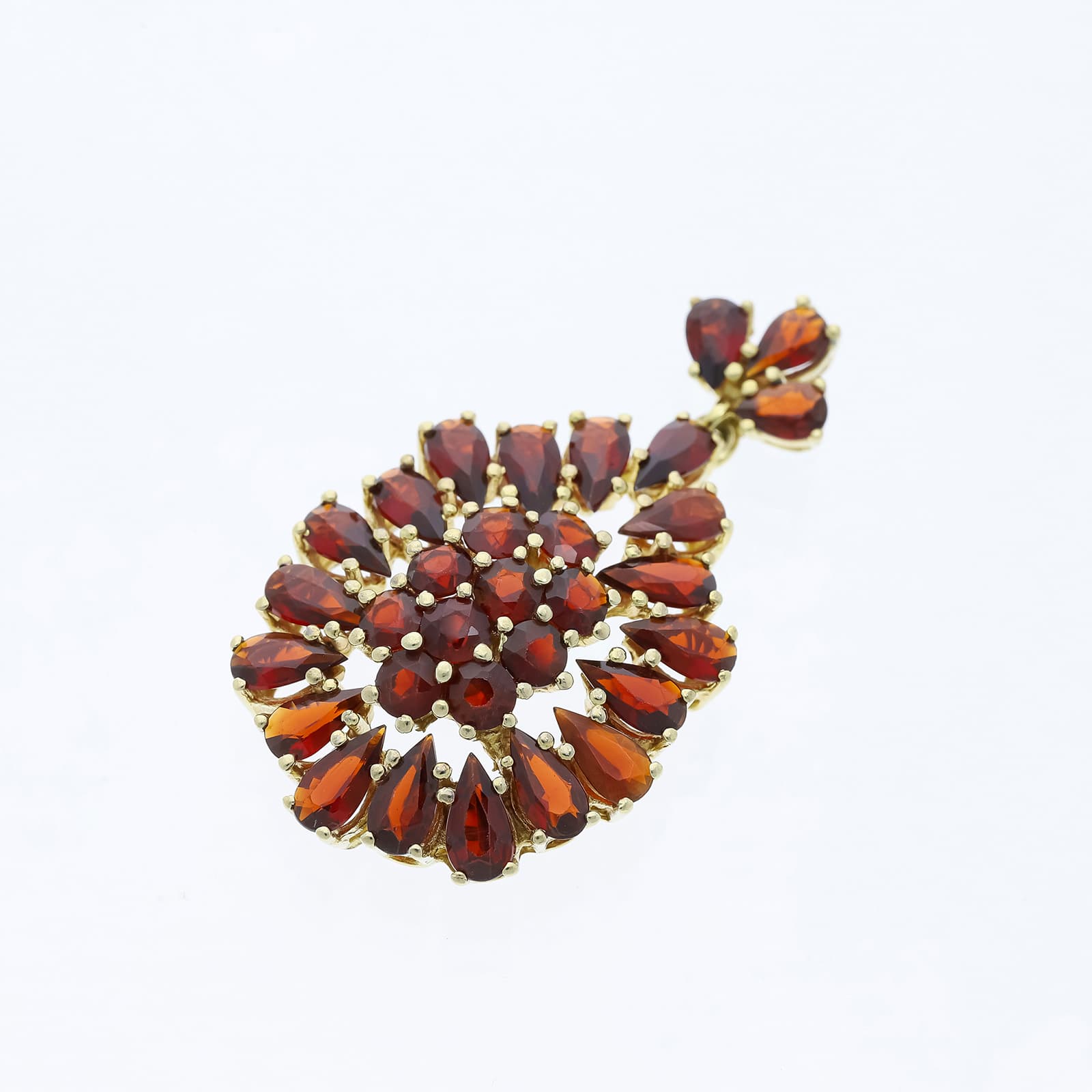Anhänger+9,00+ct.+Granat+333+Gold+/+8+Karat