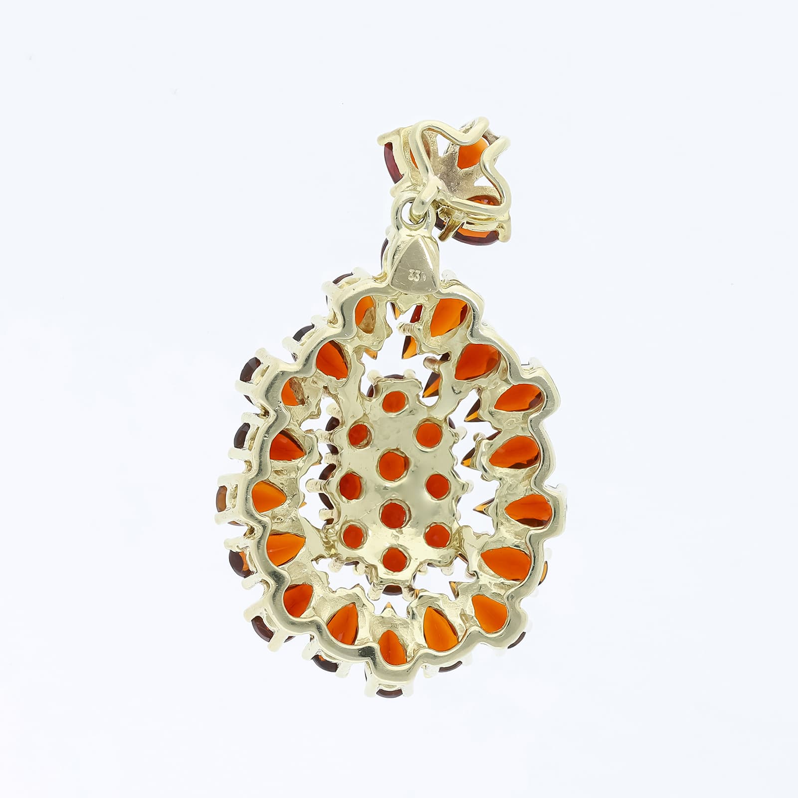 Anhänger+9,00+ct.+Granat+333+Gold+/+8+Karat - image 3